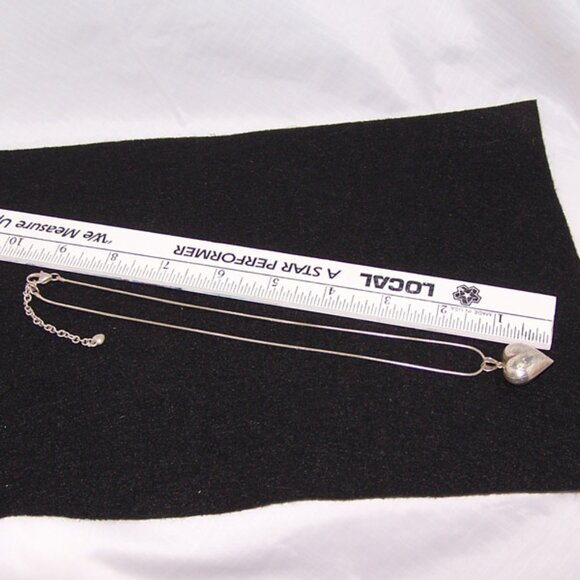 Silver Heart Necklace - Picture 5 of 8